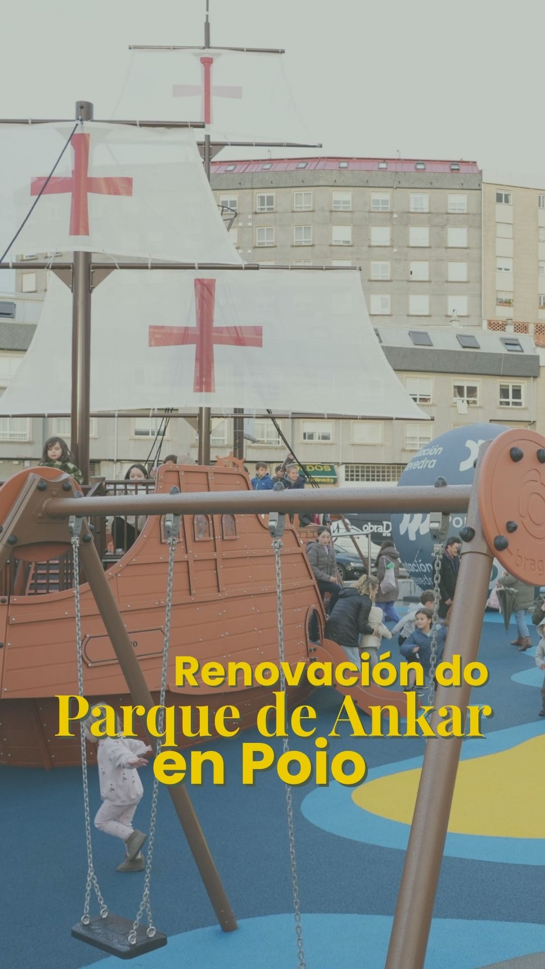 Renovación parque infantil Poio