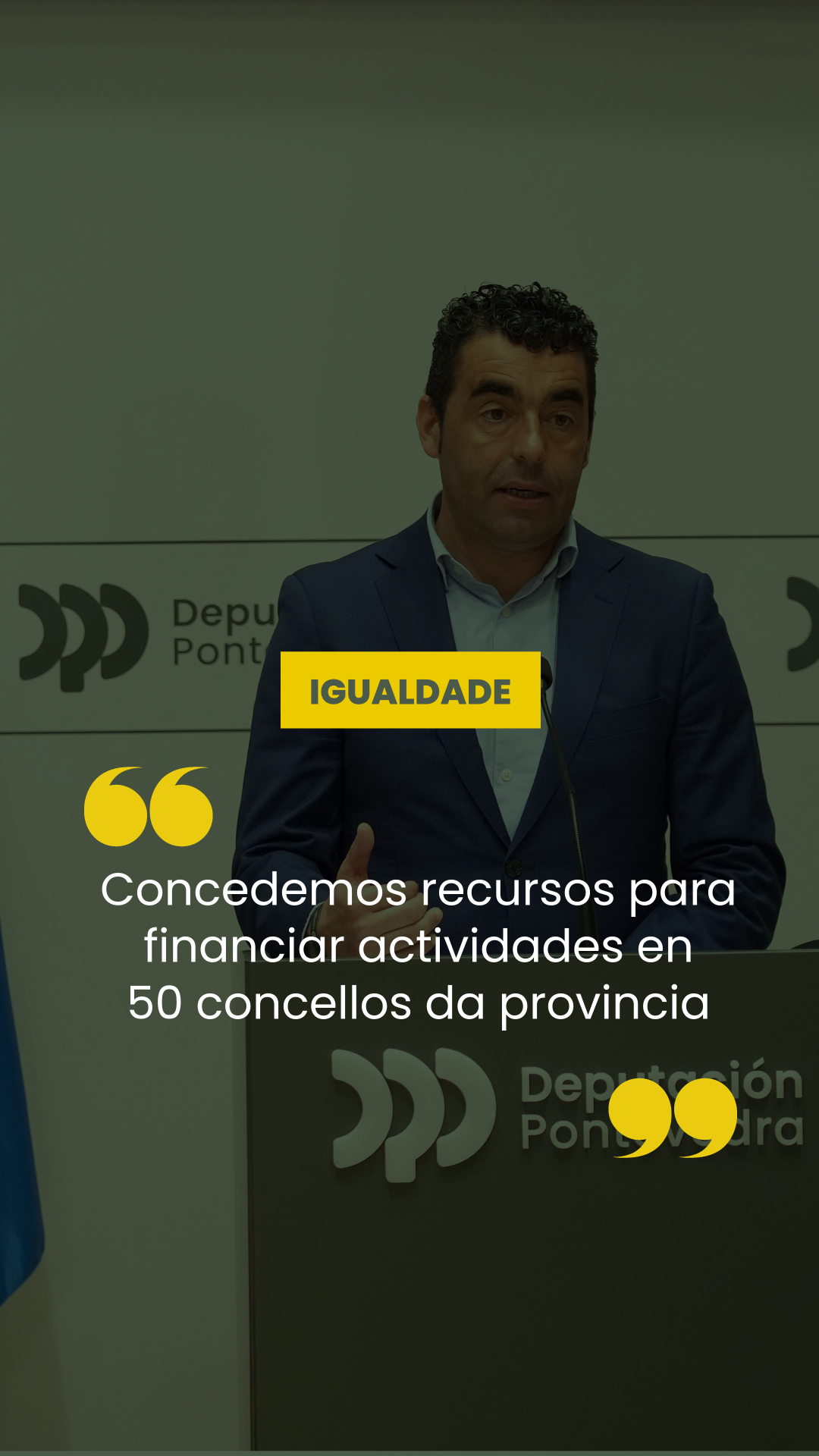 Conferencia de prensa do 29 de maio de 2026. Igualdade