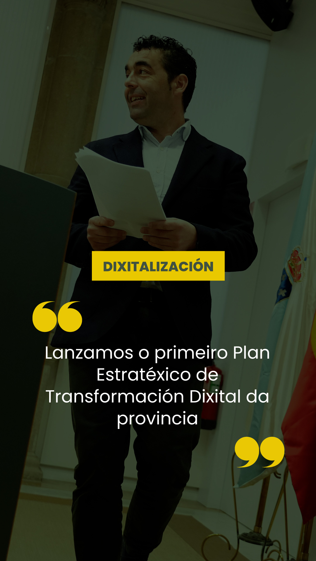 Conferencia de prensa do 6 de marzo de 2026. Dixitalización