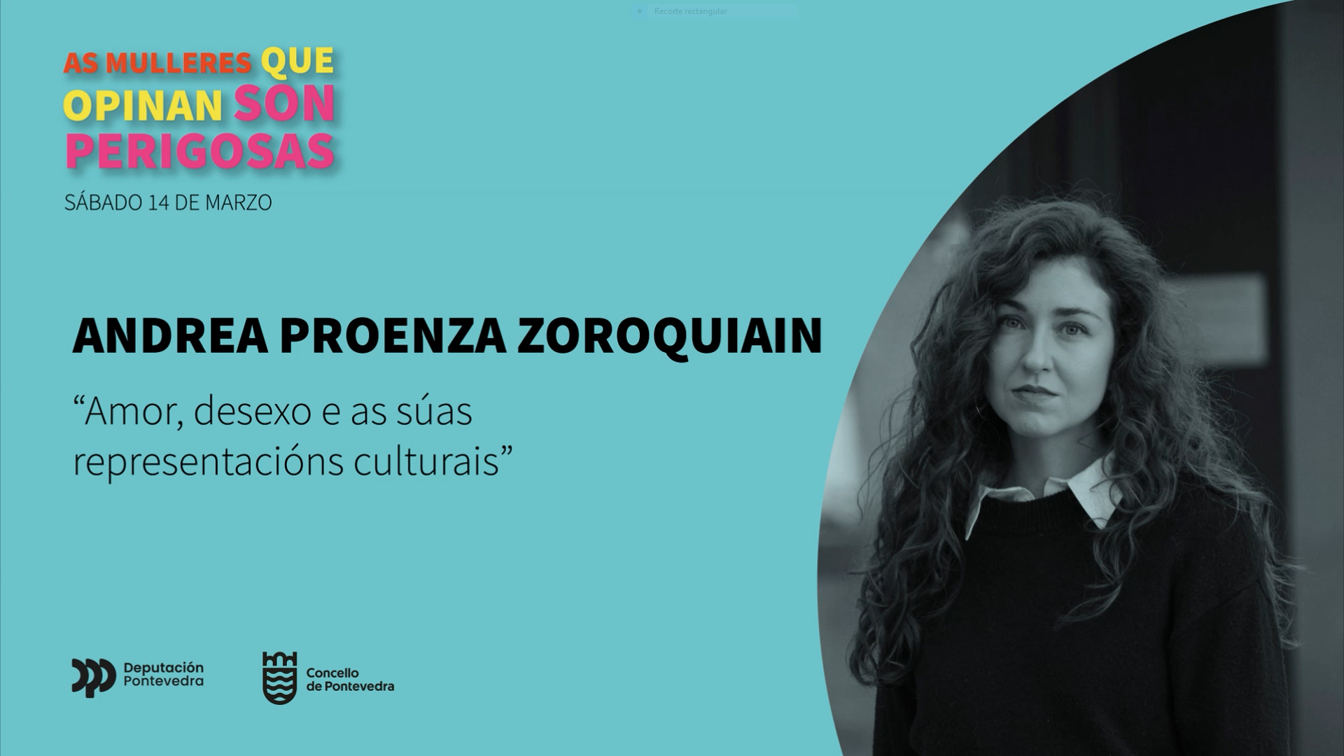 Mulleres que opinan 2026.Andrea Proenza