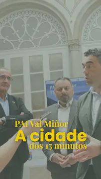 PAI Val Minor. A cidade dos 15 minutos