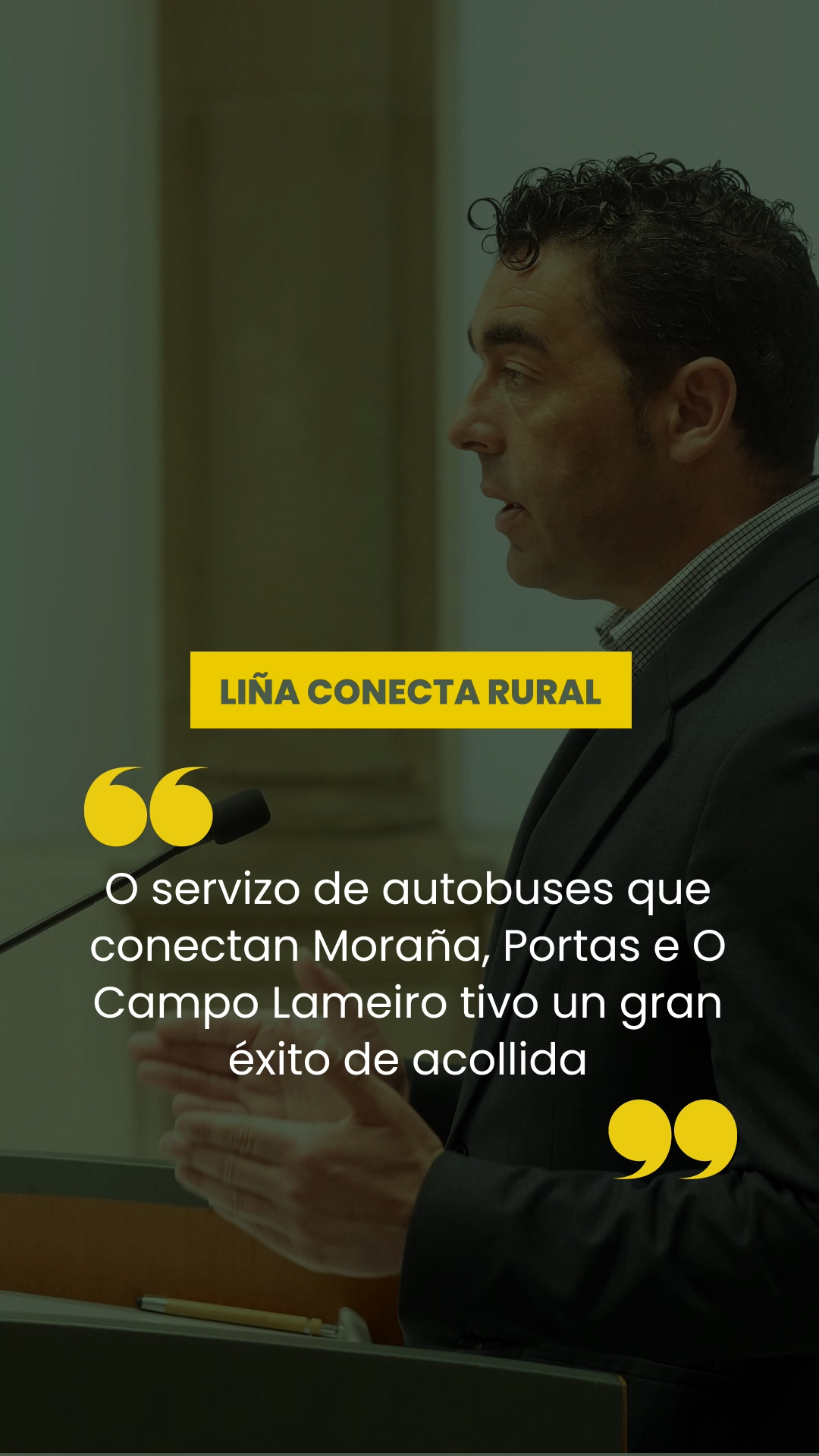 Conferencia de prensa do 17 de abril de 2026. Liña Conecta Rural