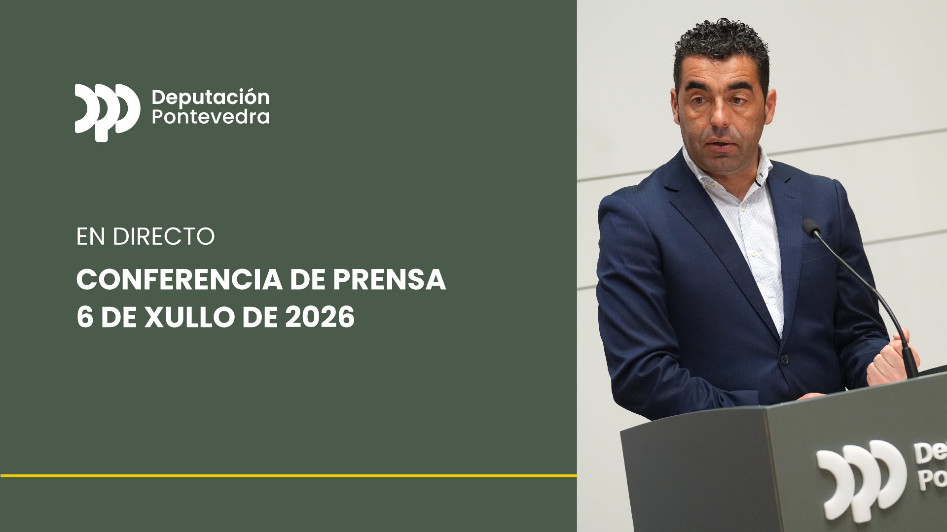 Conferencia de prensa do 6 de xullo de 2026