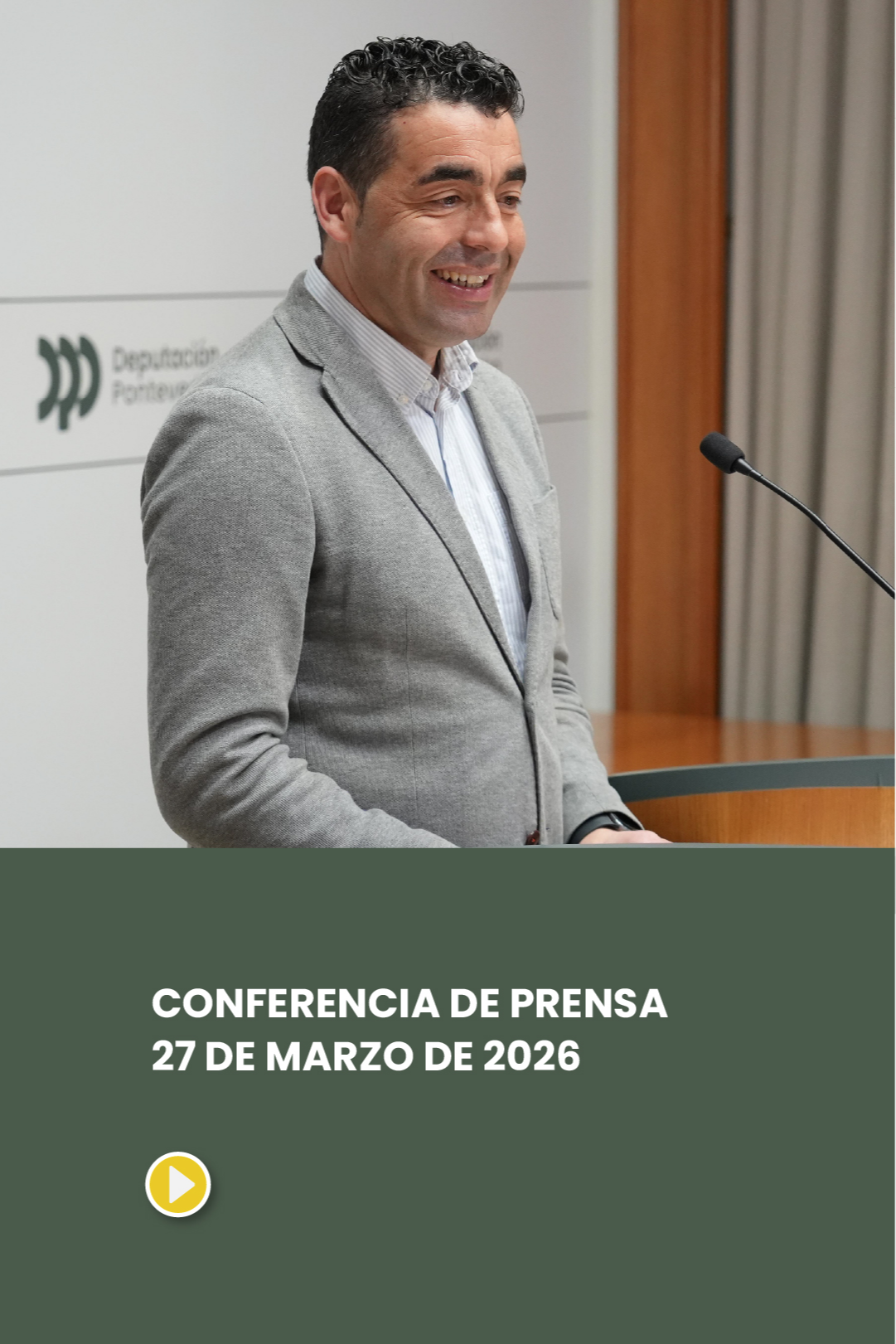 Conferencia de prensa do 27 de marzo de 2026