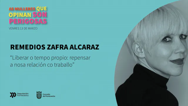 Mulleres que opinan 2026. Remedios Zafra