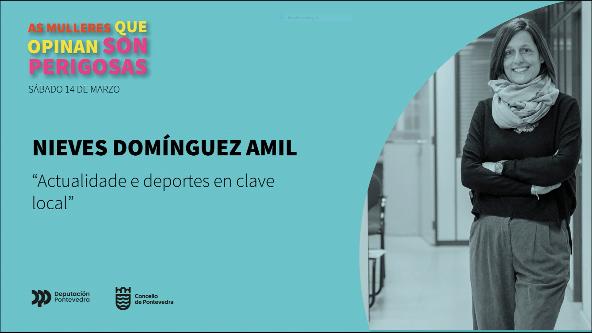 Mulleres que opinan 2026. Nieves Domínguez