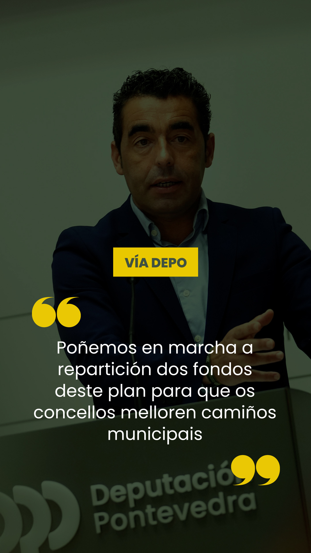 Conferencia de prensa do 11 de setembro de 2026. Vía Depo
