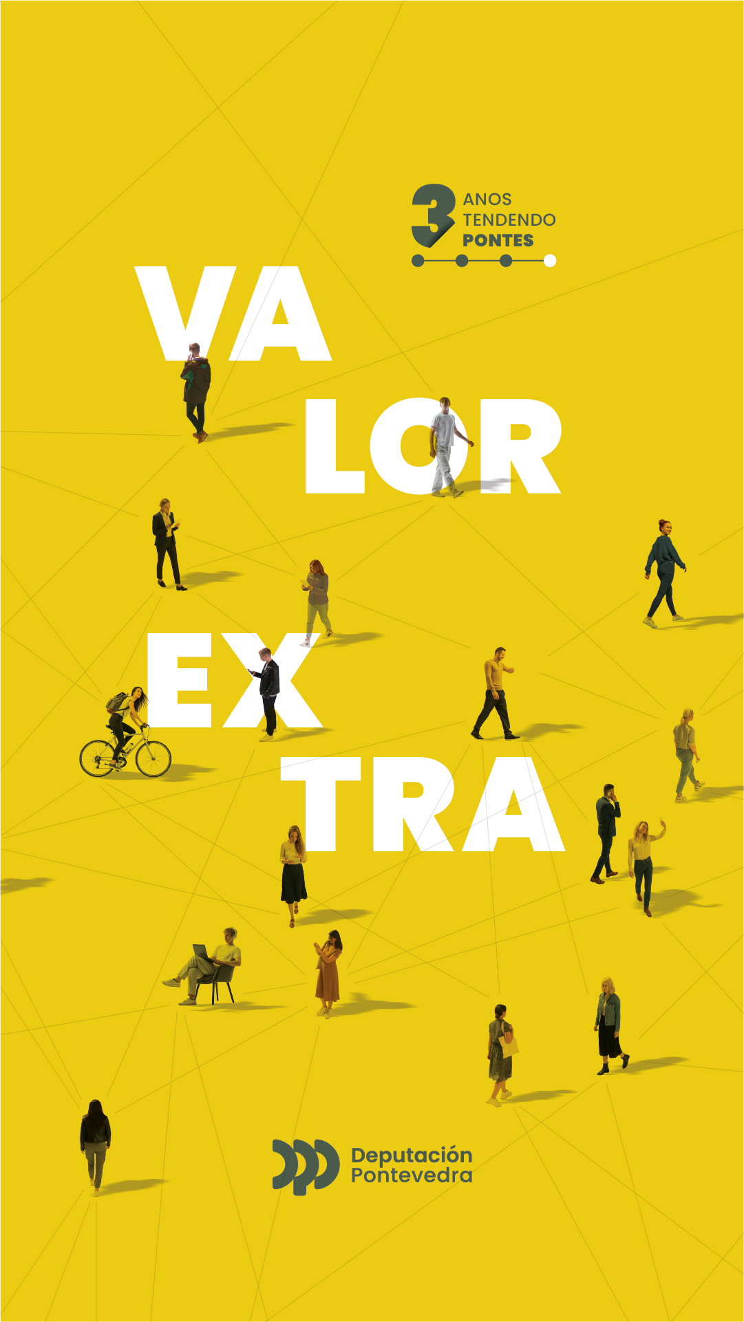 3 anos tendendo pontes. Valor EXTRA - 07/14/2026, 10:43:53