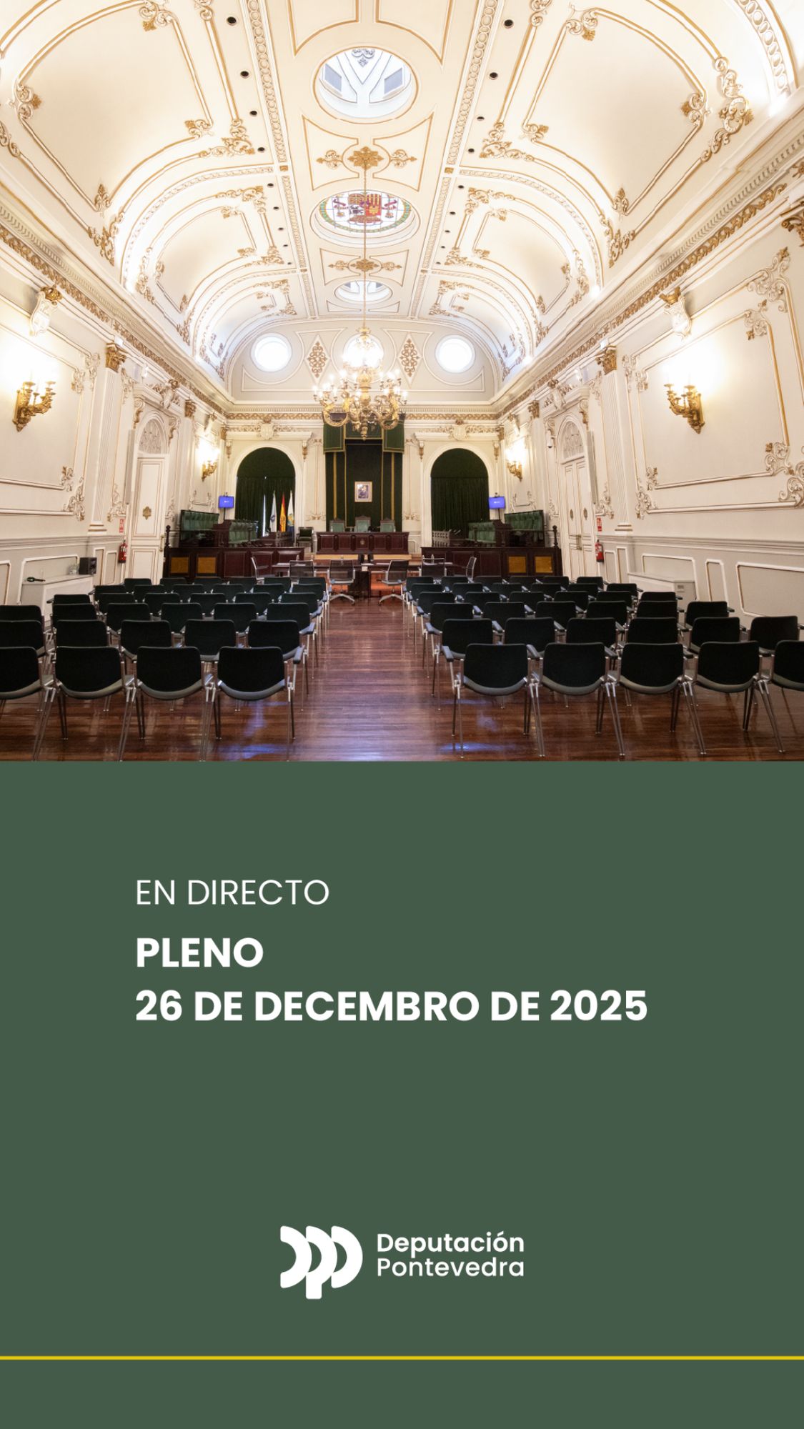 Pleno do 26 de decembro de 2025