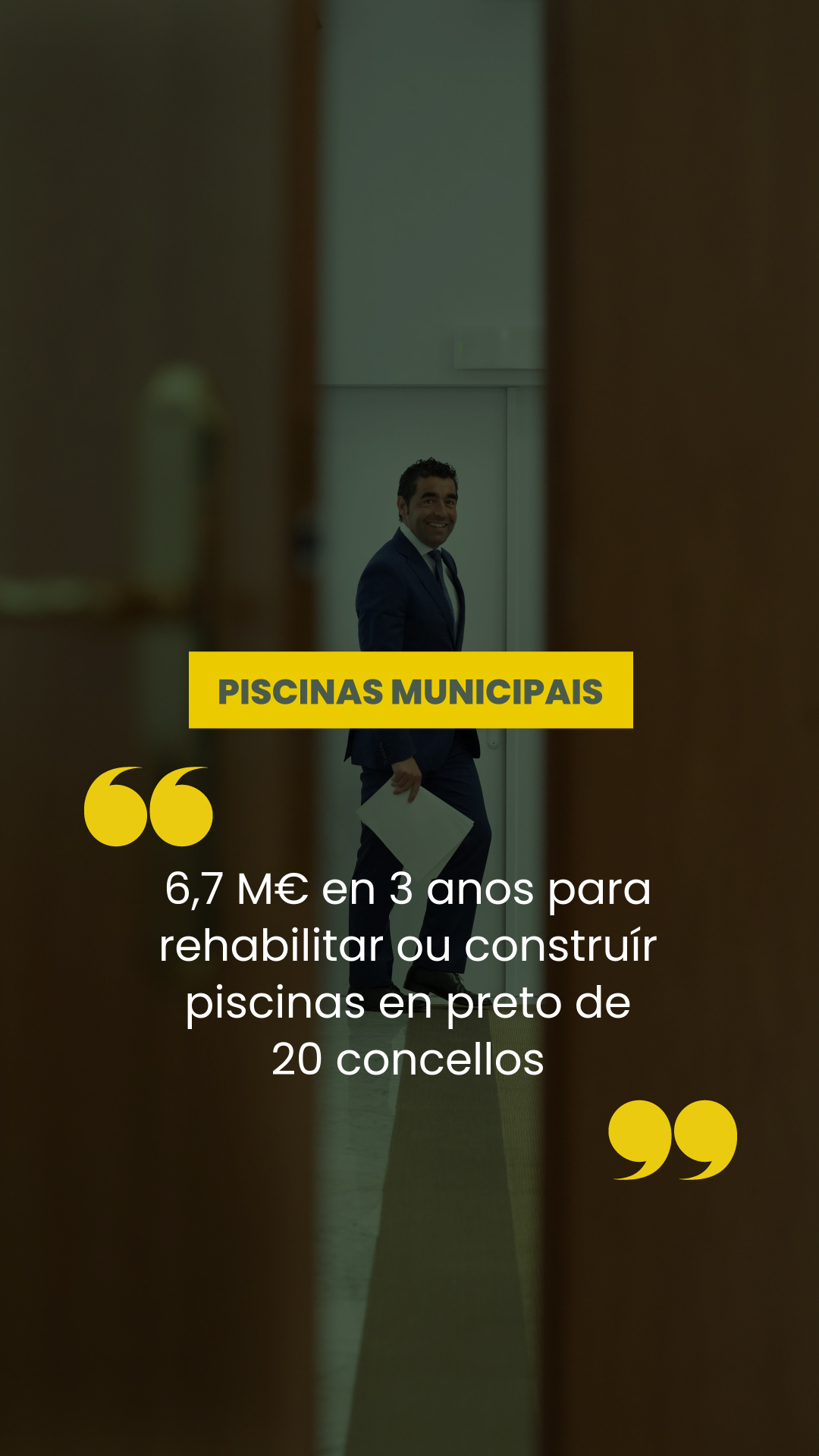 Conferencia de prensa do 31 de xullo de 2026. Piscinas municipais