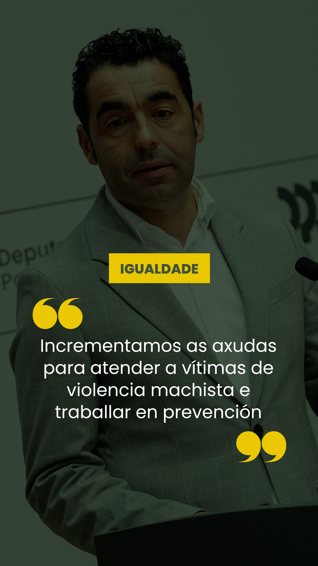 Conferencia de Prensa do 16 de xaneiro de 2026. Igualdade