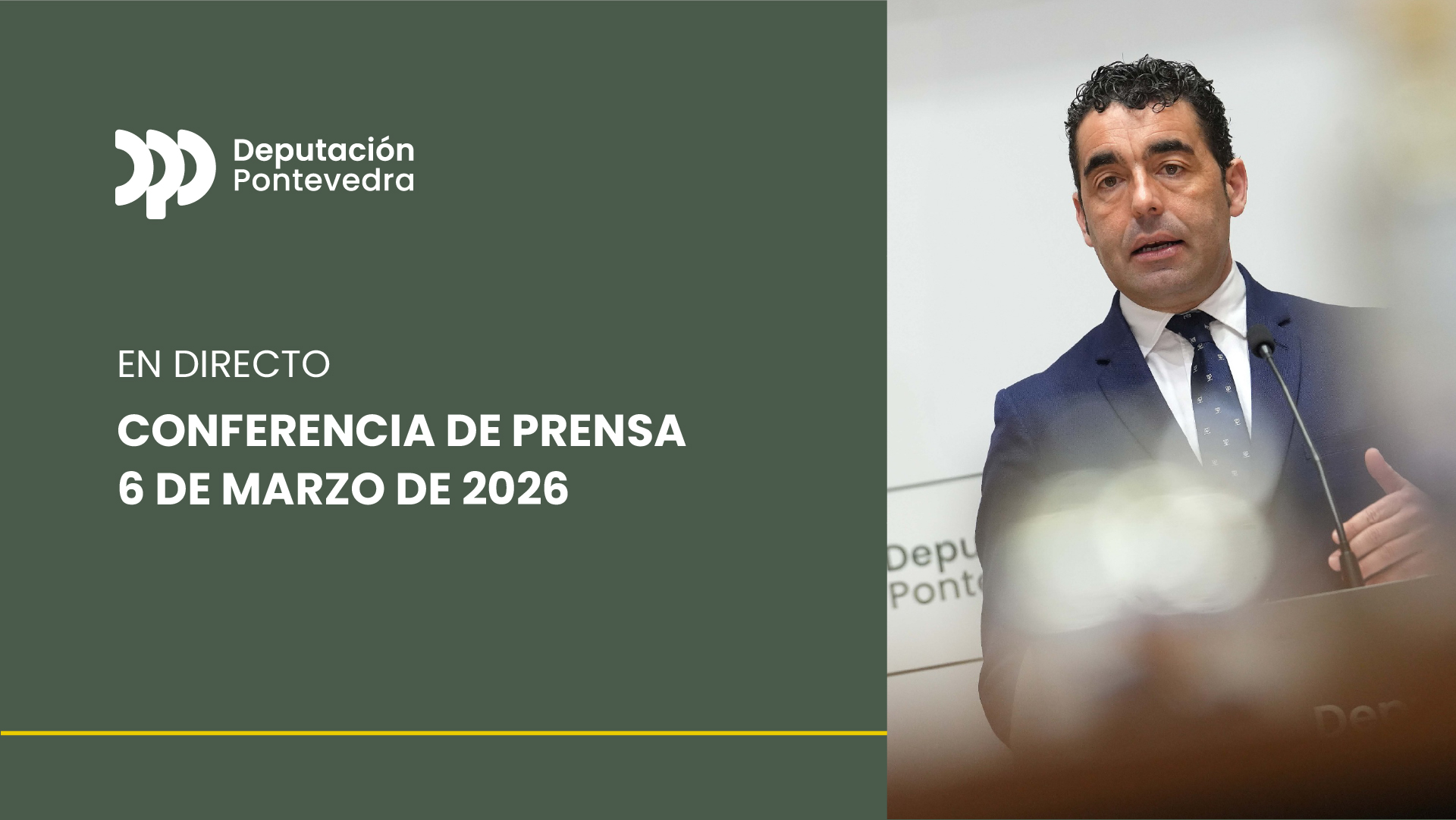 Conferencia de prensa do 6 de marzo de 2026