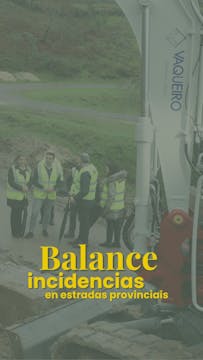 Balance incidencias nas estradas prov...