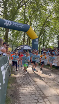 Carreira infantil do Trail Entre Cast...
