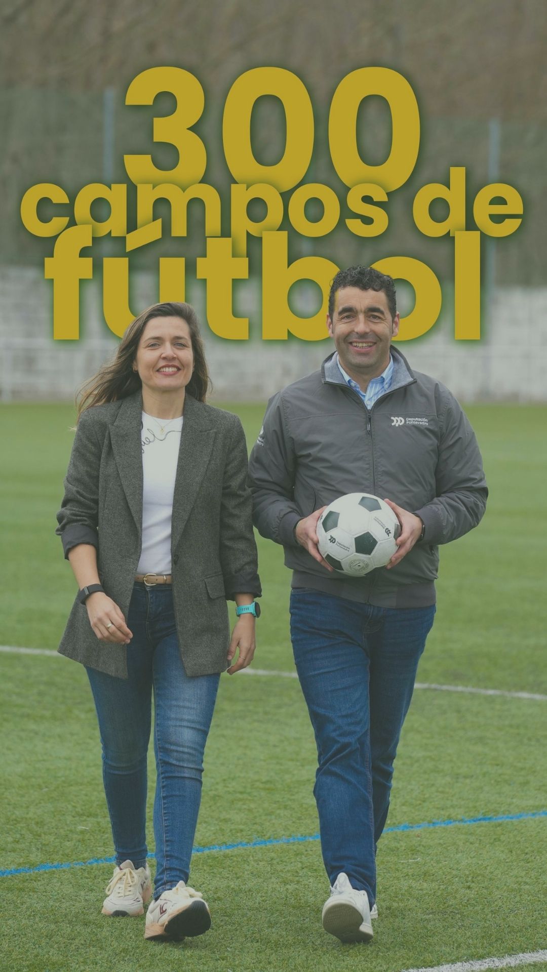 300 campos de fútbol