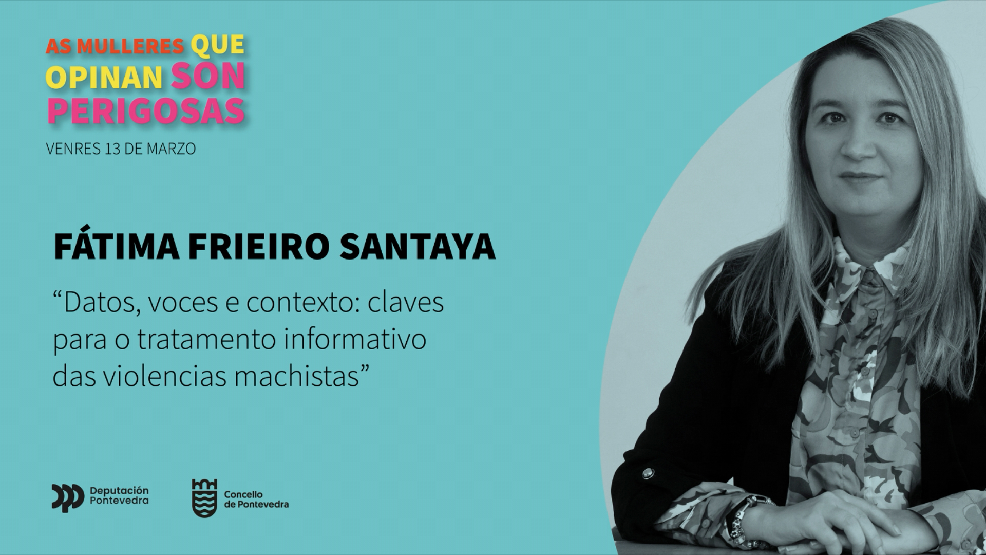 Mulleres que opinan 2026. Fátima Frieiro