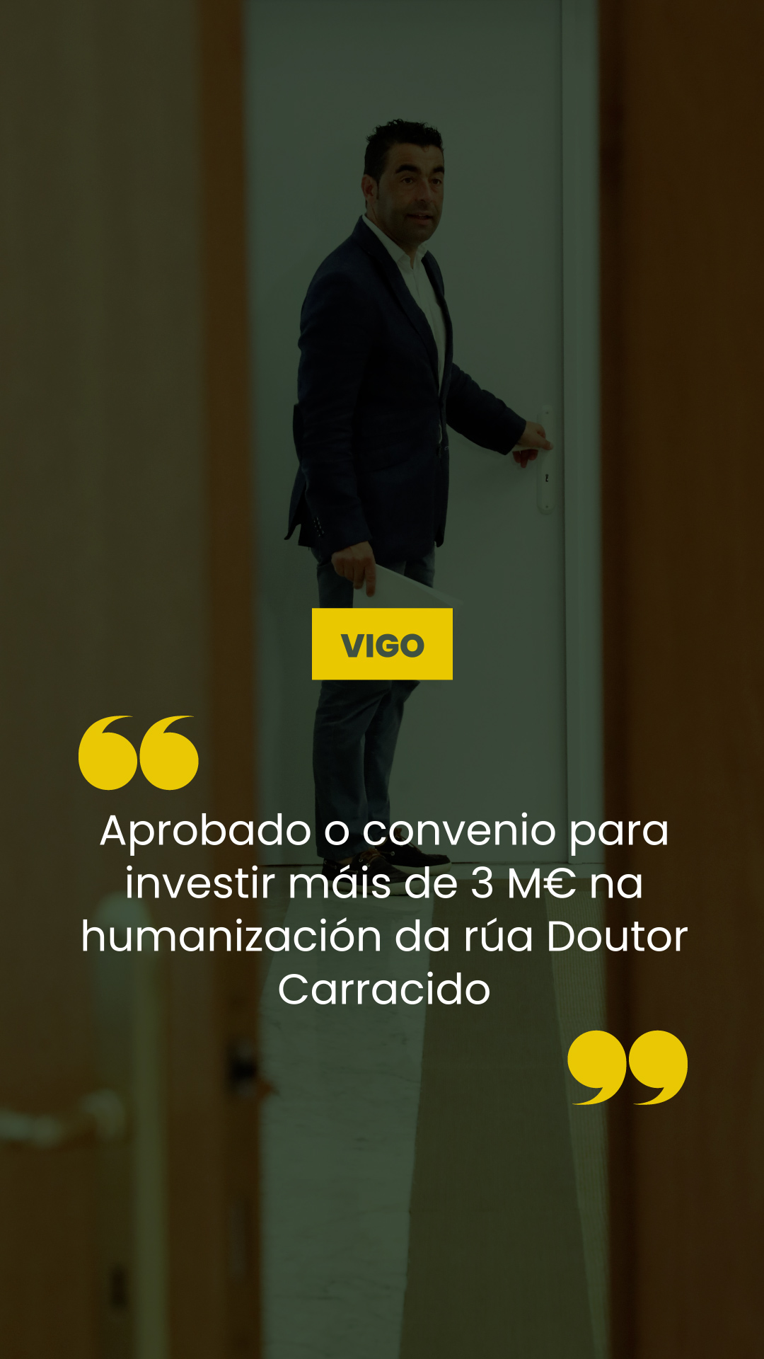 Conferencia de prensa do 14 de agosto de 2026. Vigo