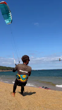 Kitersurf no Grove