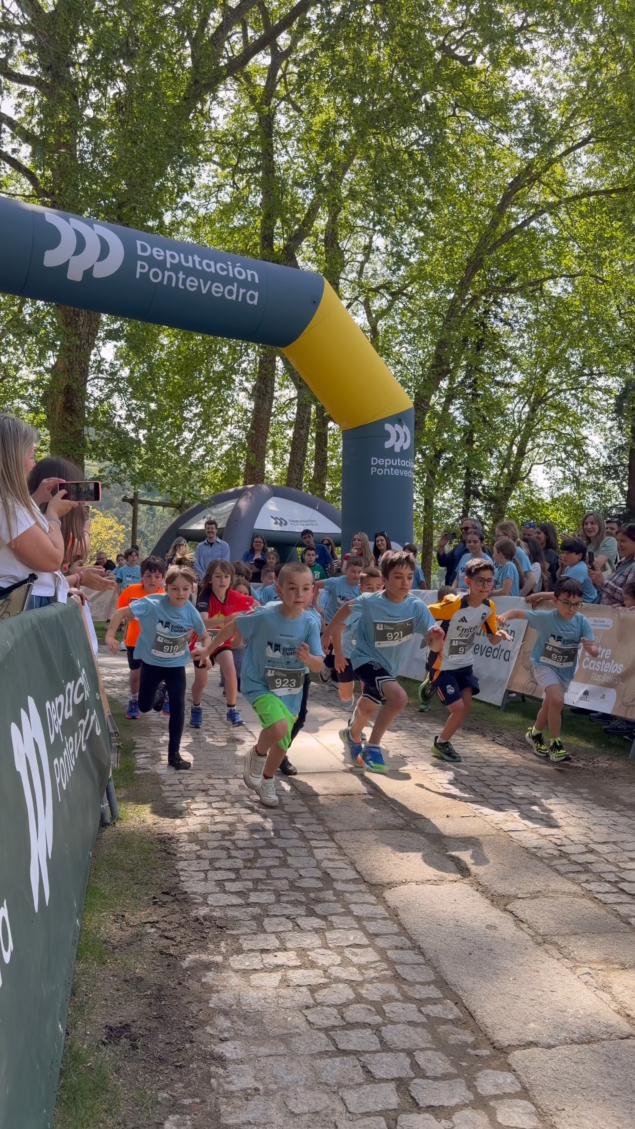 Carreira infantil do Trail Entre Castelos