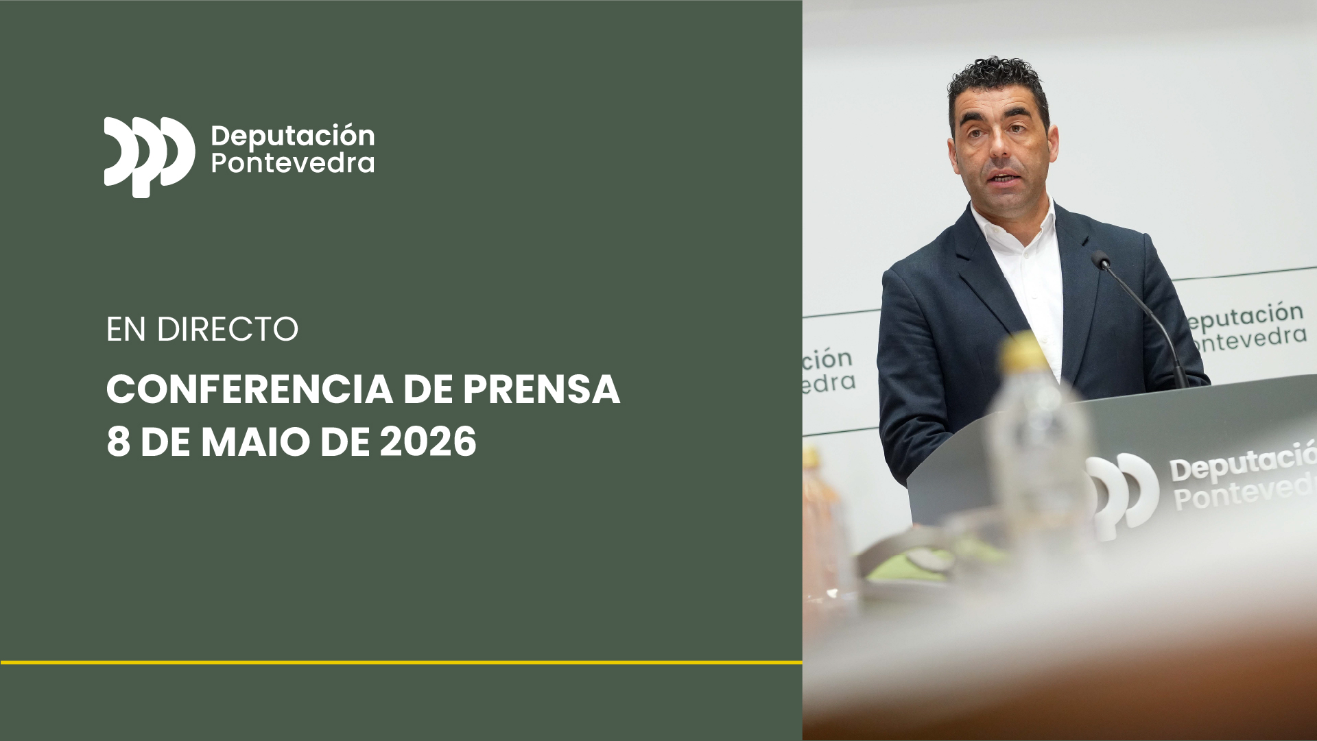 Conferencia de prensa do 8 de maio de 2026