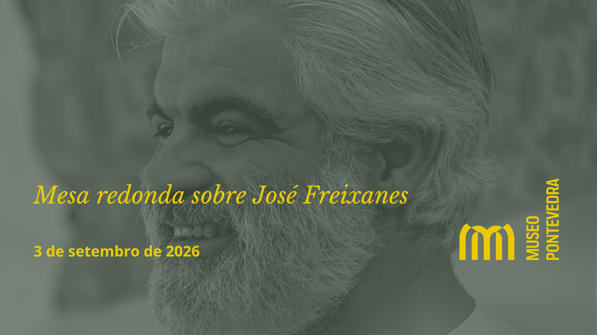 Mesa redonda sobre José Freixanes no Museo de Pontevedra