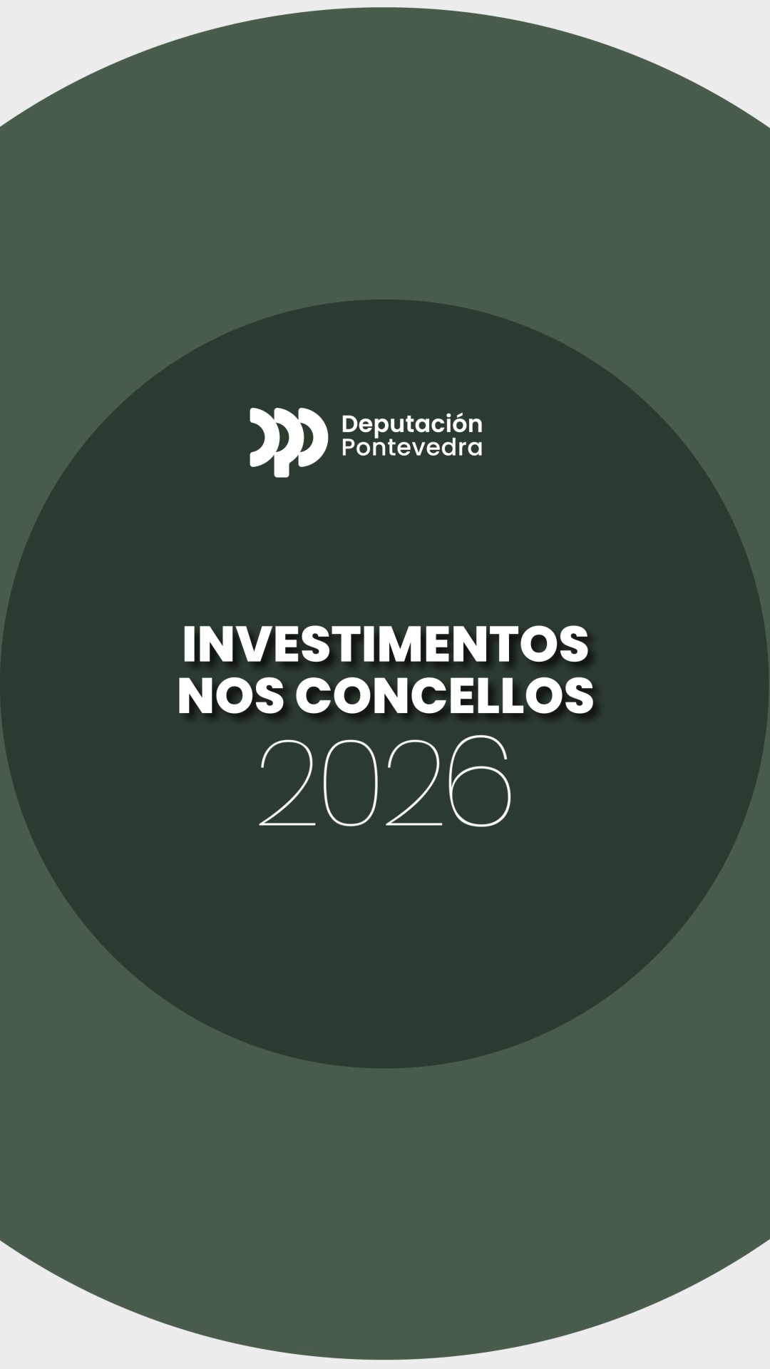 Investimentos nos concellos 2026