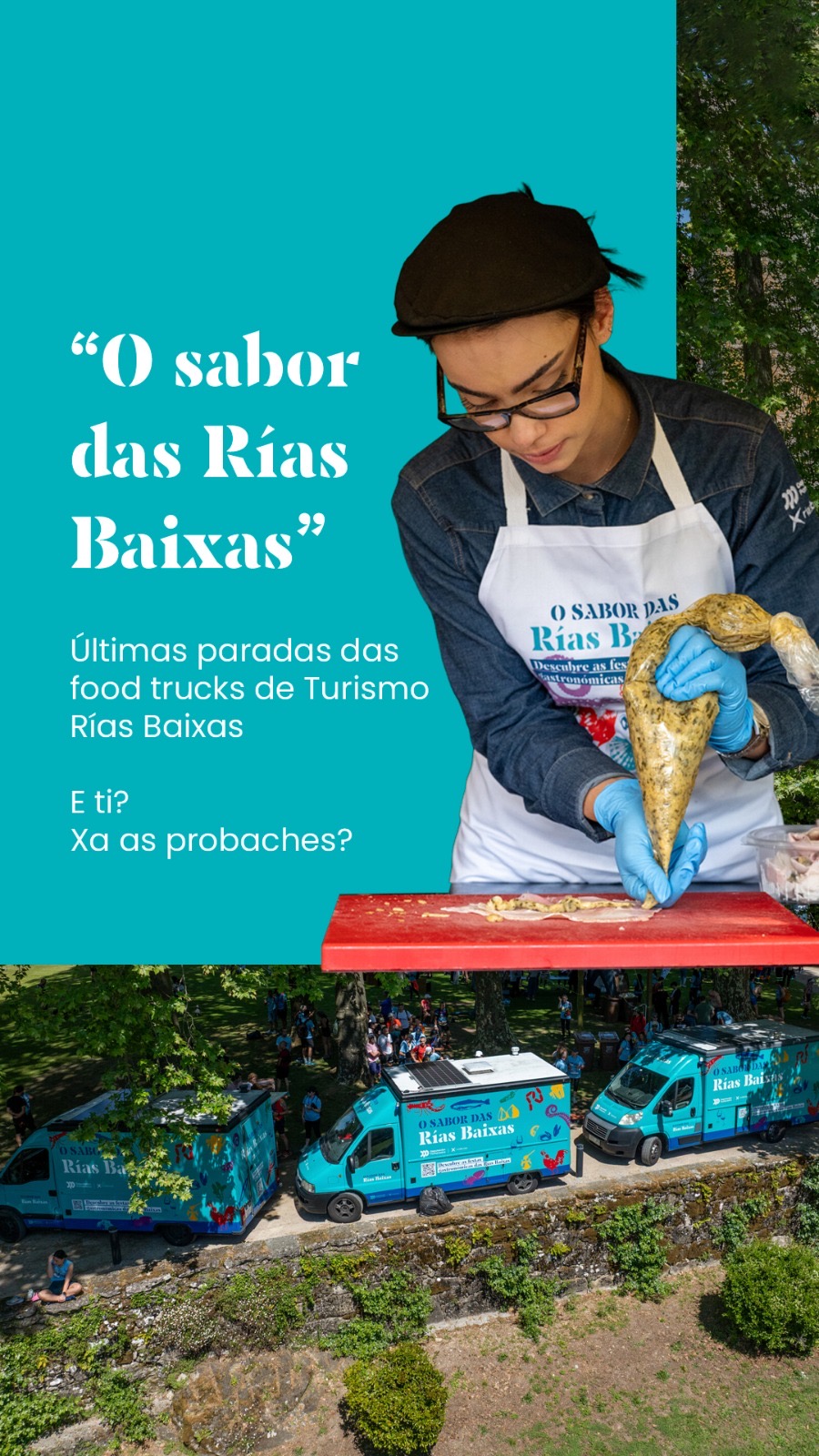 Últimas paradas das food trucks de Turismo Rías Baixas
