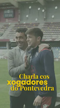Charlas cos xogadores do Pontevedra
