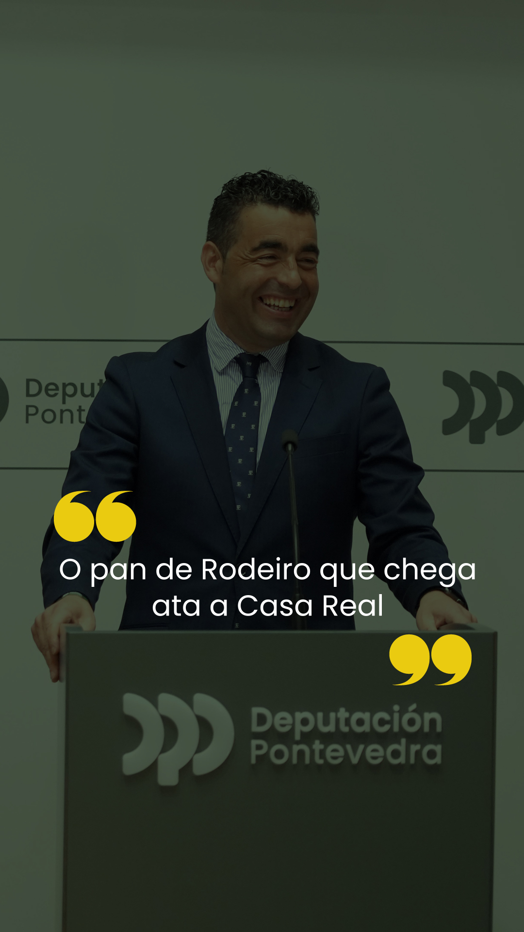 Conferencia de prensa do 27 de abril de 2026. O pan de Rodeiro