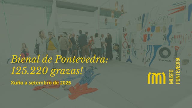 A 32ª Bienal de Pontevedra en cifras