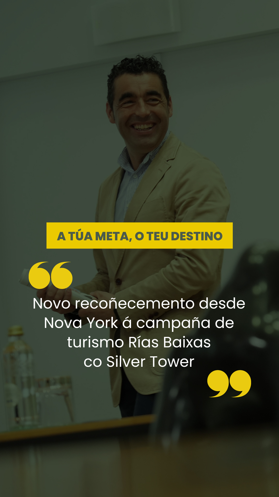 Conferencia de prensa do 22 de maio de 2026. A túa meta, o teu destino