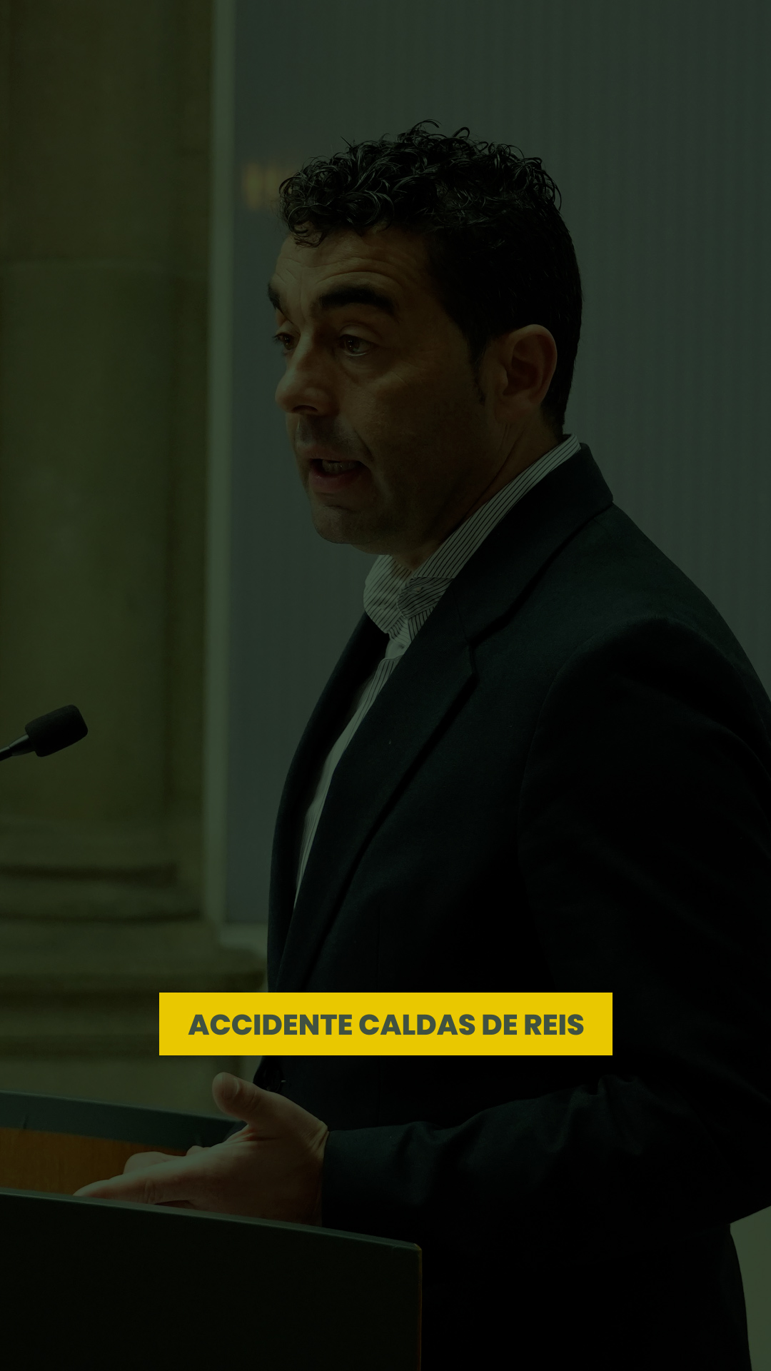 Conferencia de Prensa do 13 de febreiro de 2026. Accidente en Caldas de Reis