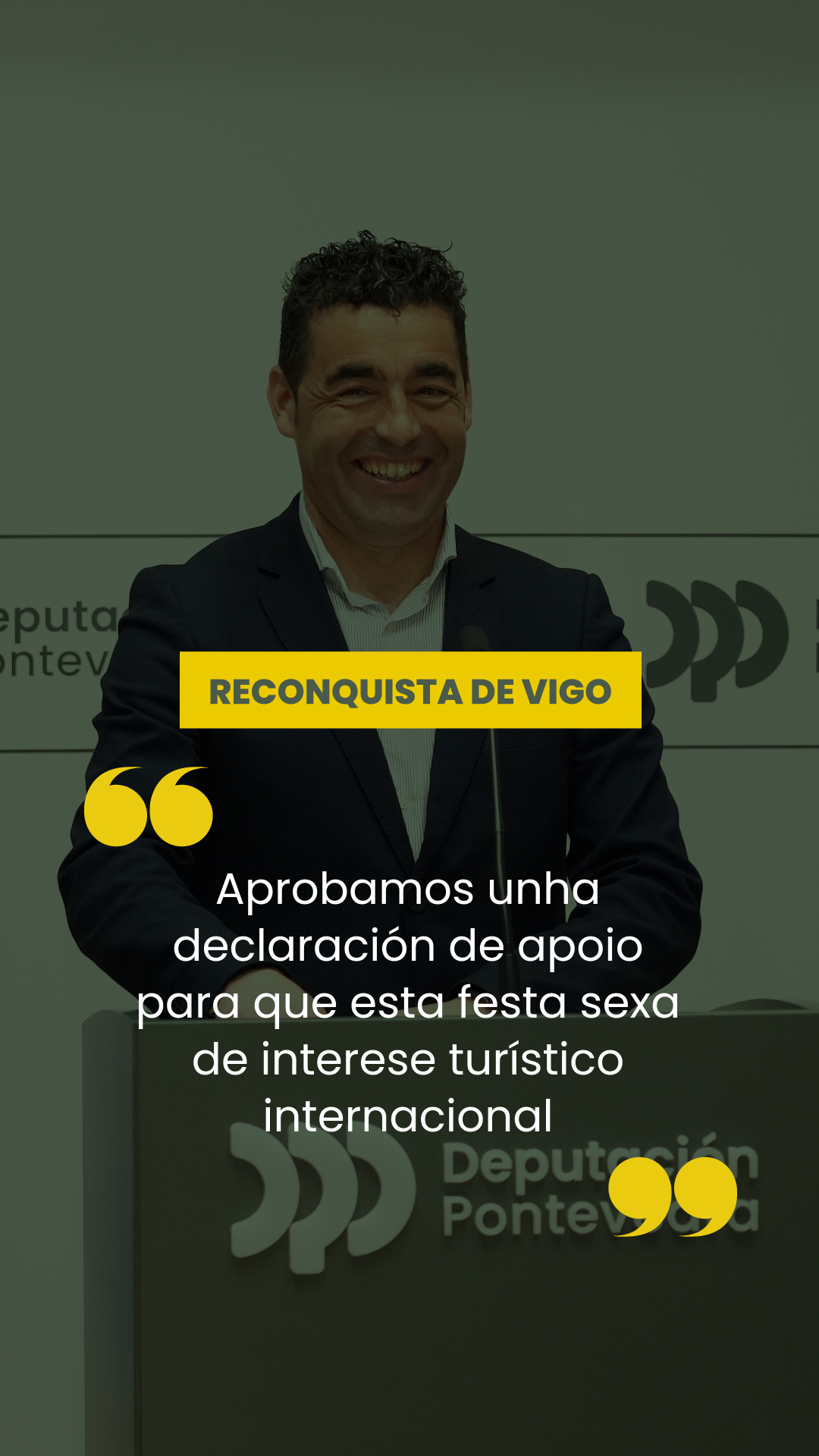 Conferencia de prensa do 27 de marzo de 2026. Reconquista de Vigo