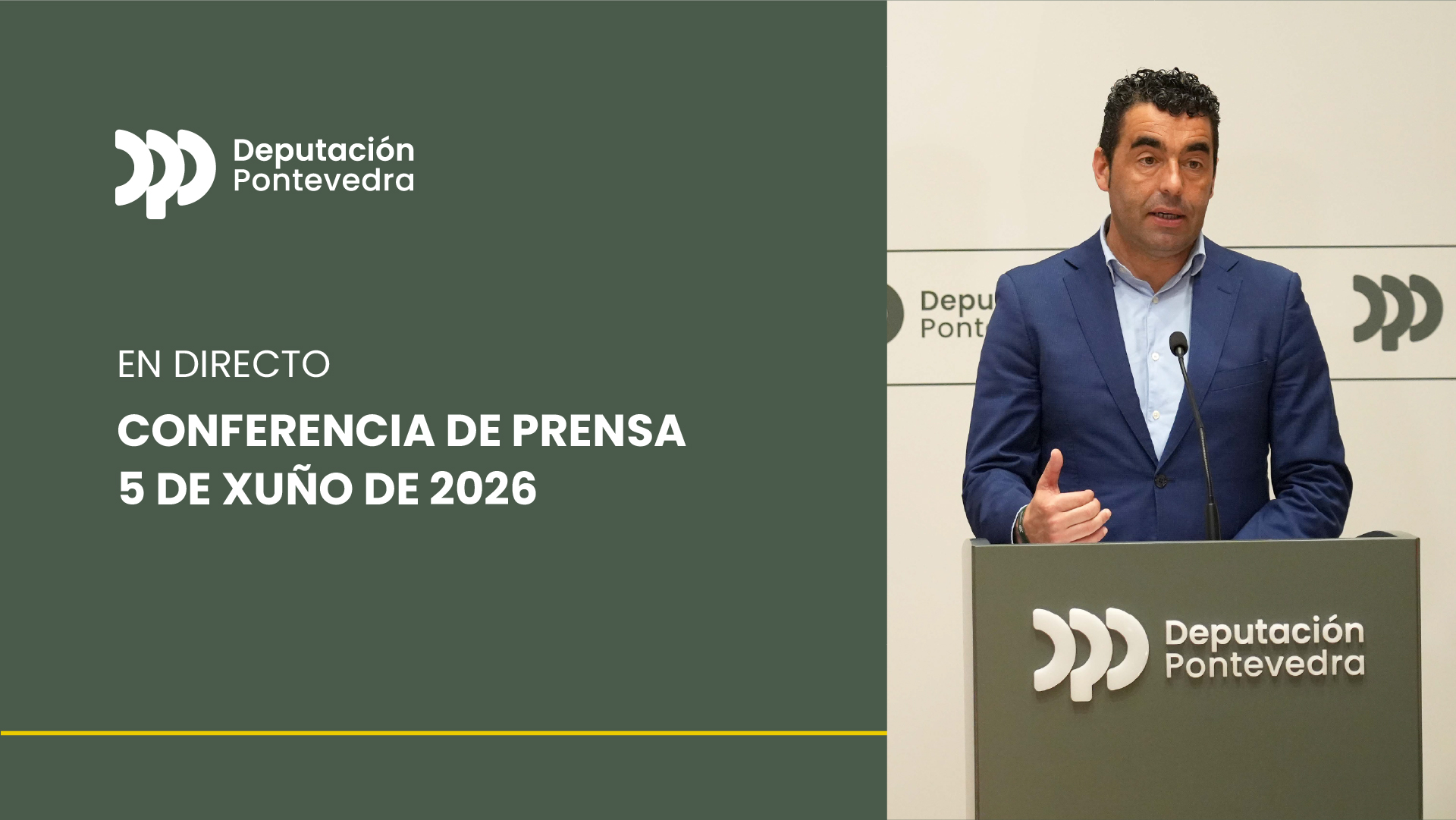 Conferencia de prensa do 5 de xuño de 2026