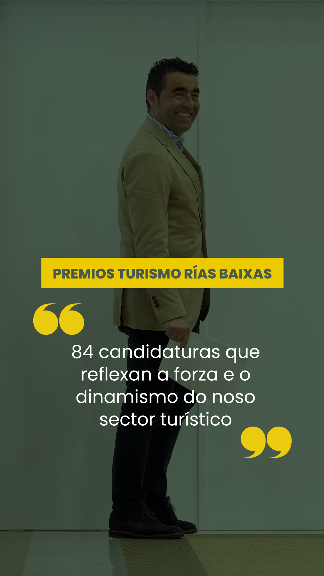 Conferencia de prensa do 22 de maio de 2026. Premios Turismo Rías Baixas
