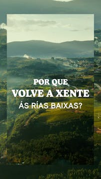 Por que volve a xente ás Rías Baixas