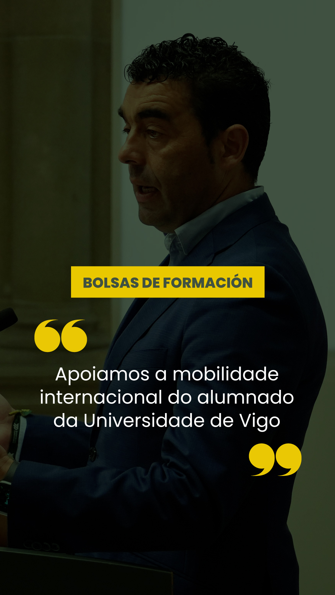 Conferencia de prensa do 29 de maio de 2026. Bolsas de formación
