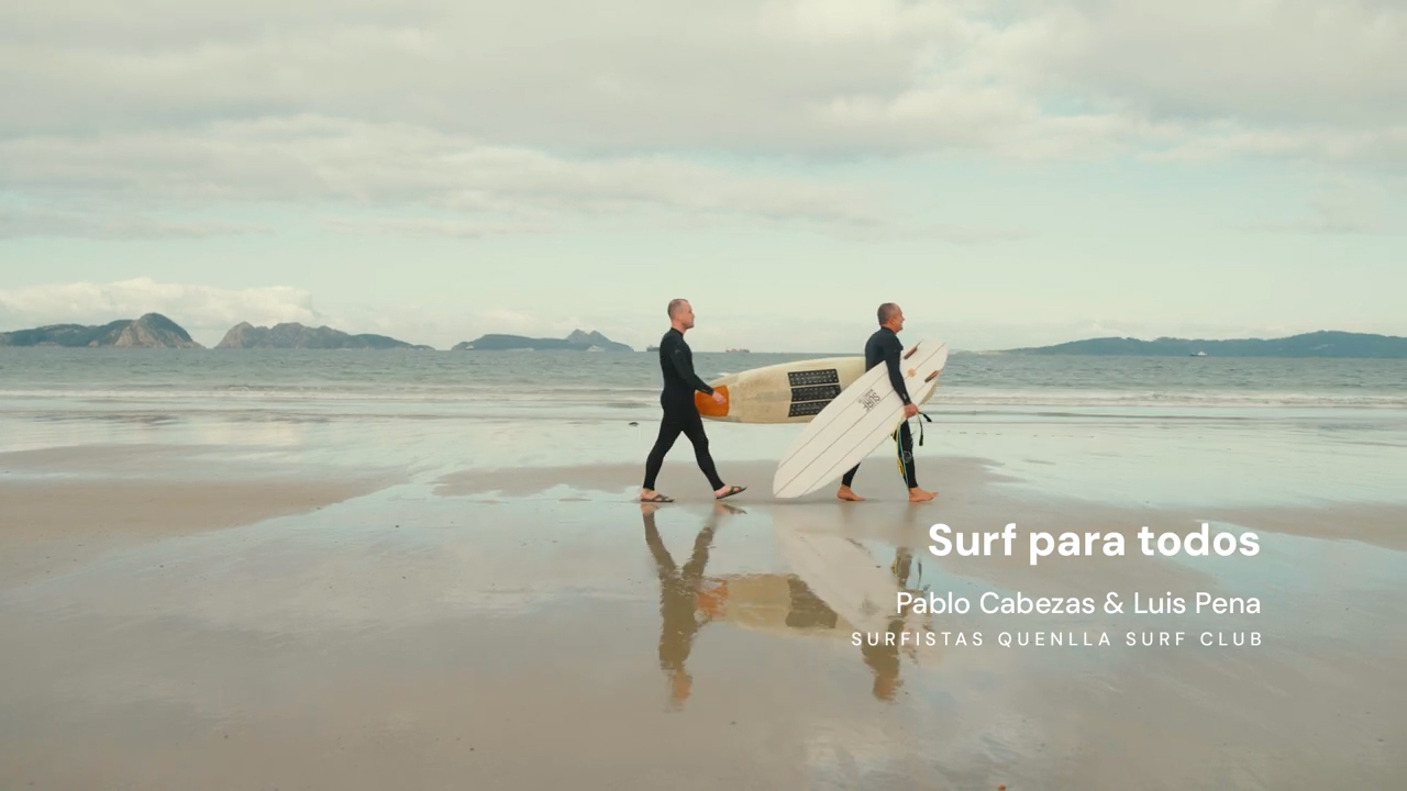 Surf para todos. Pablo Cabeza y Luis Penas