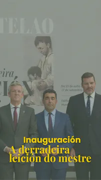Inauguración A derradeira leición do ...
