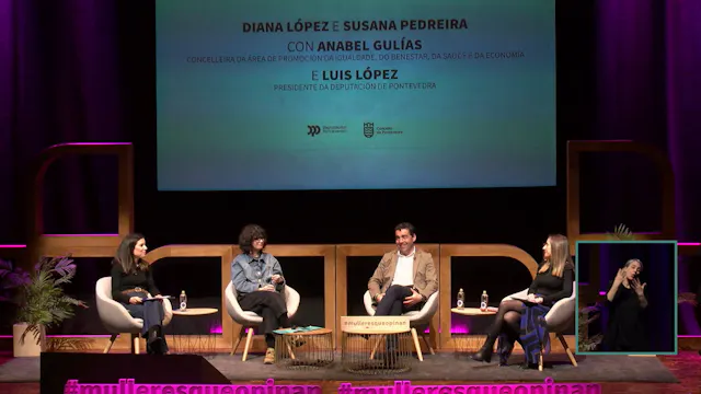 Mulleres que opinan 2026. Inauguración