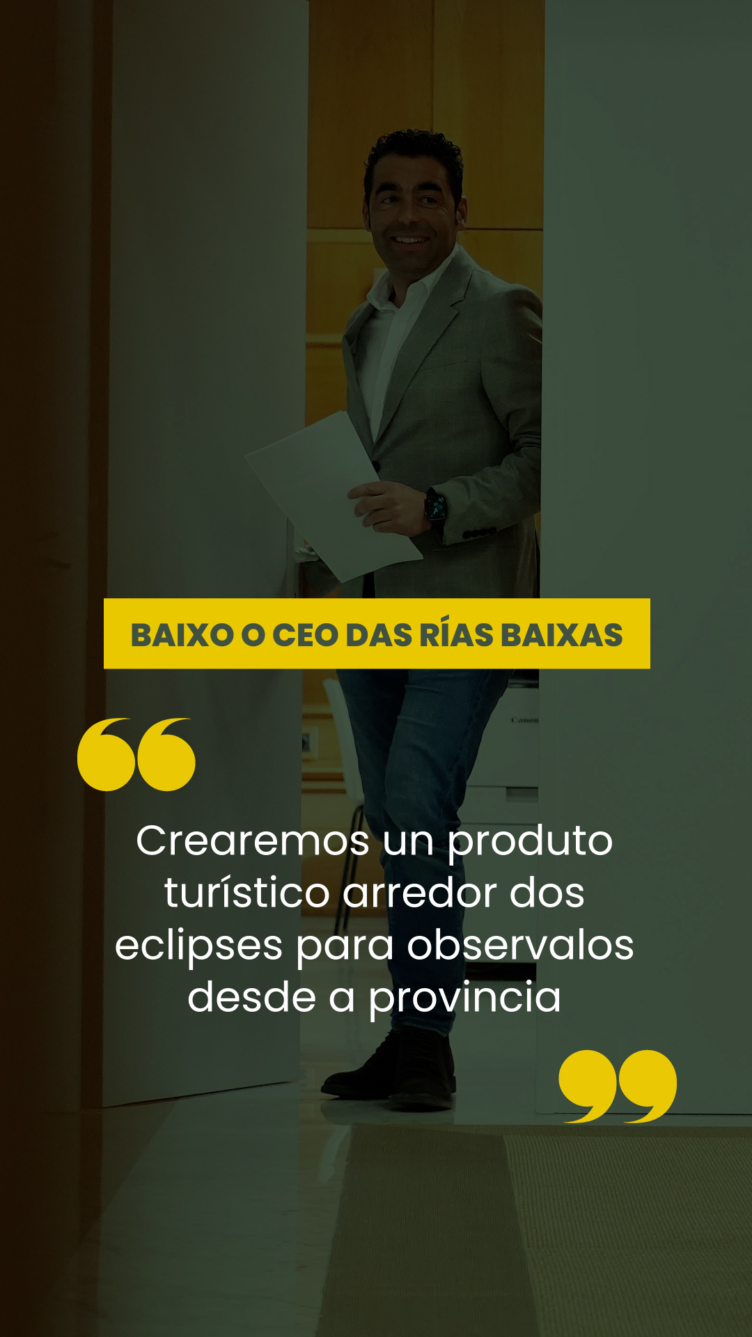 Conferencia de Prensa do 16 de xaneiro de 2026. Baixo o ceo das Rías Baixas