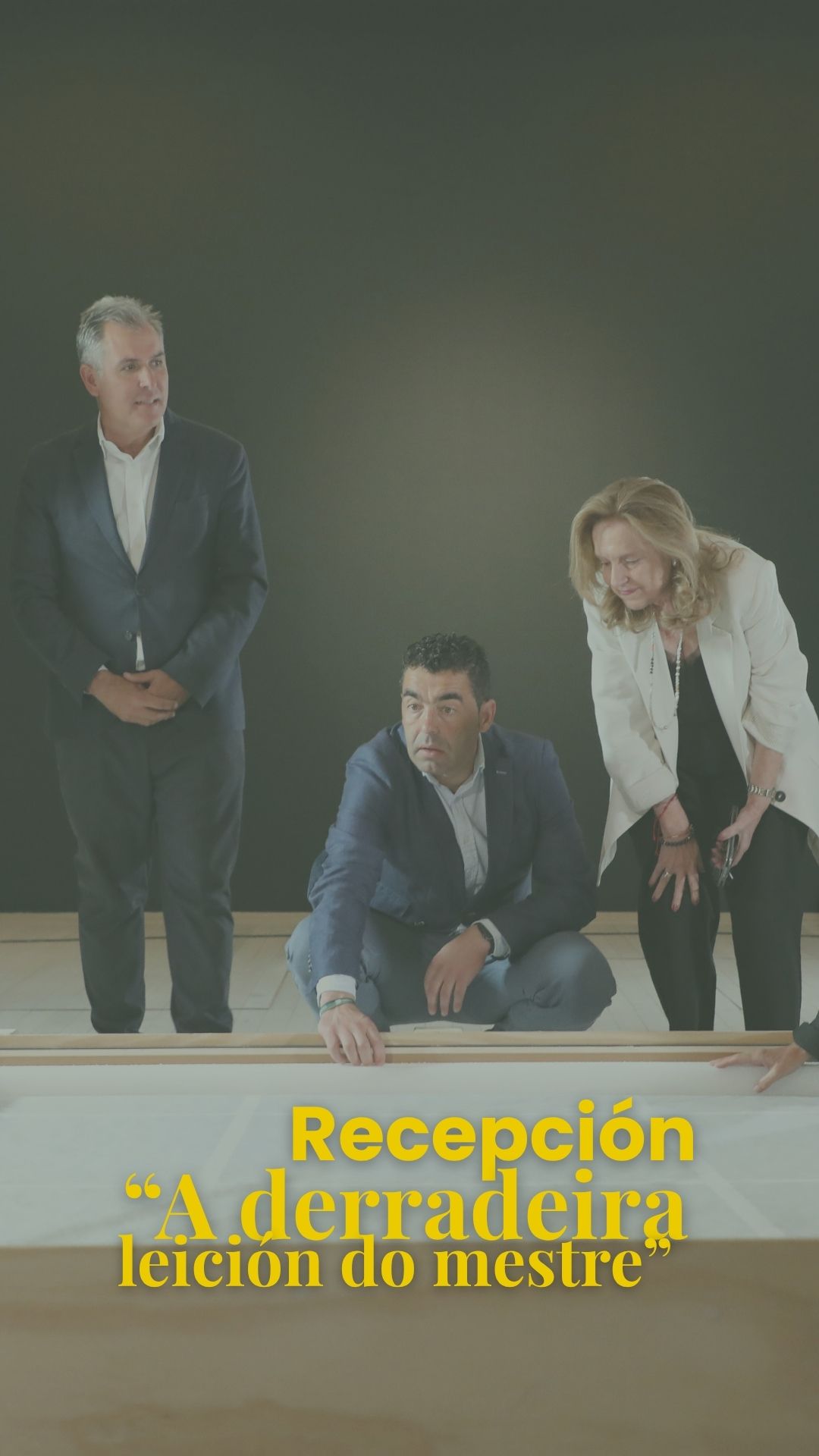 Recepción A derradeira lección do mestre