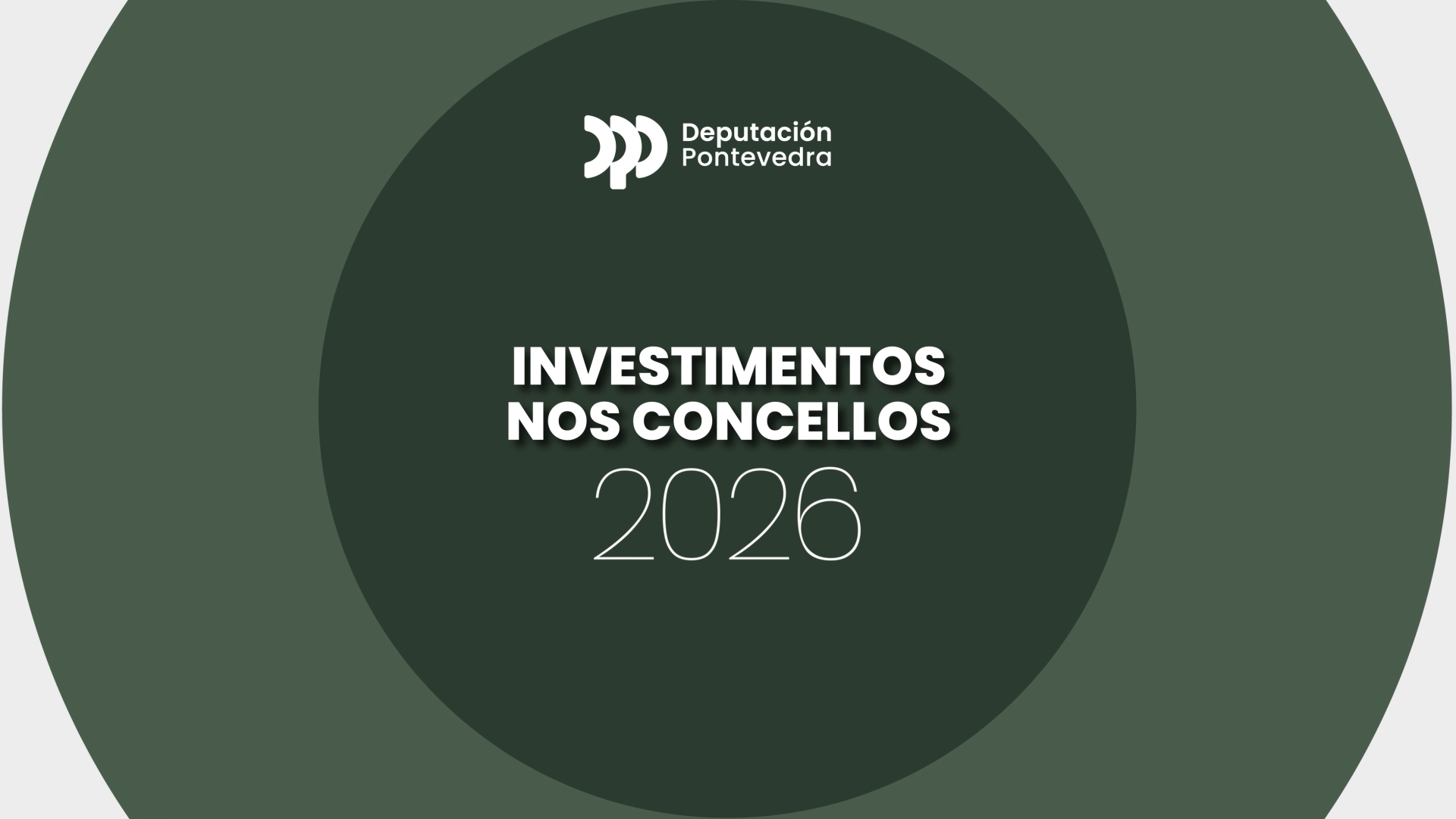 Investimentos nos concellos 2026