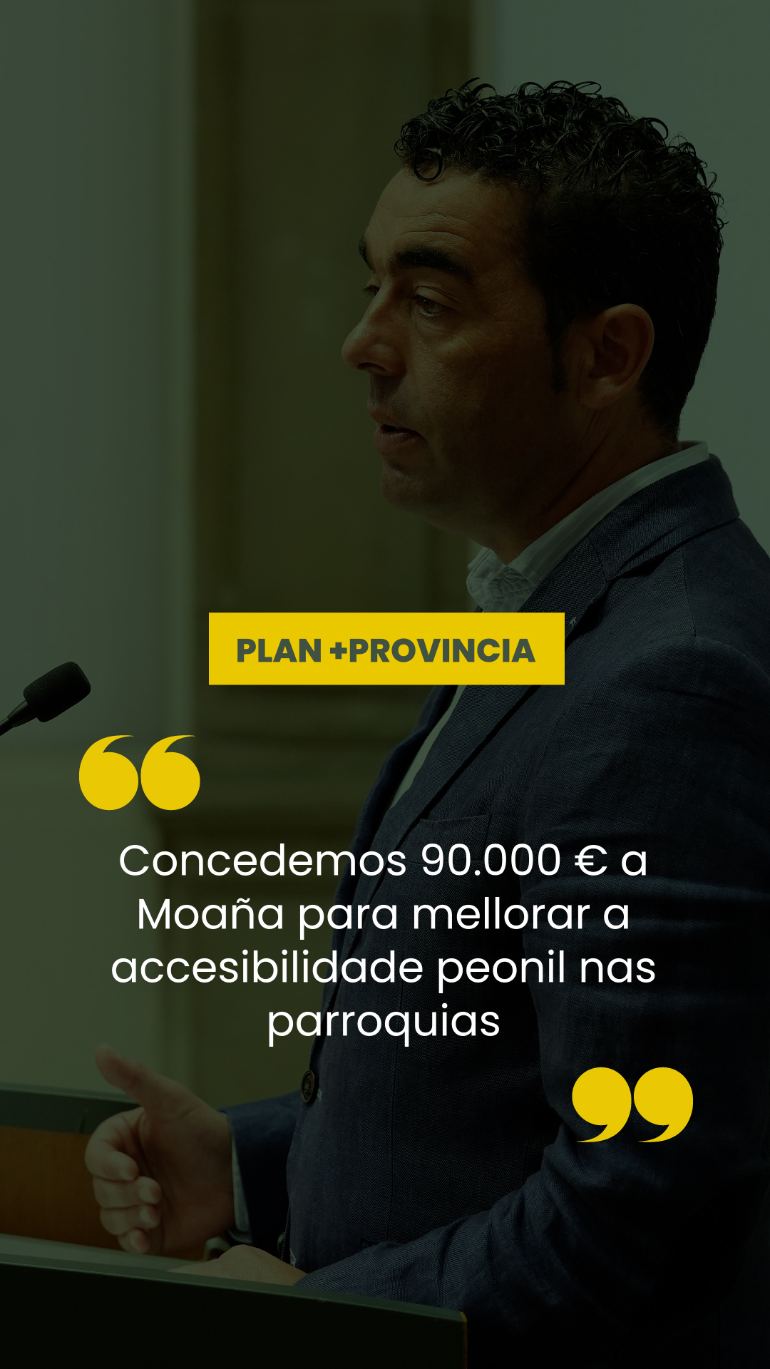 Conferencia de prensa do 6 de xullo de 2026. Plan +Provincia