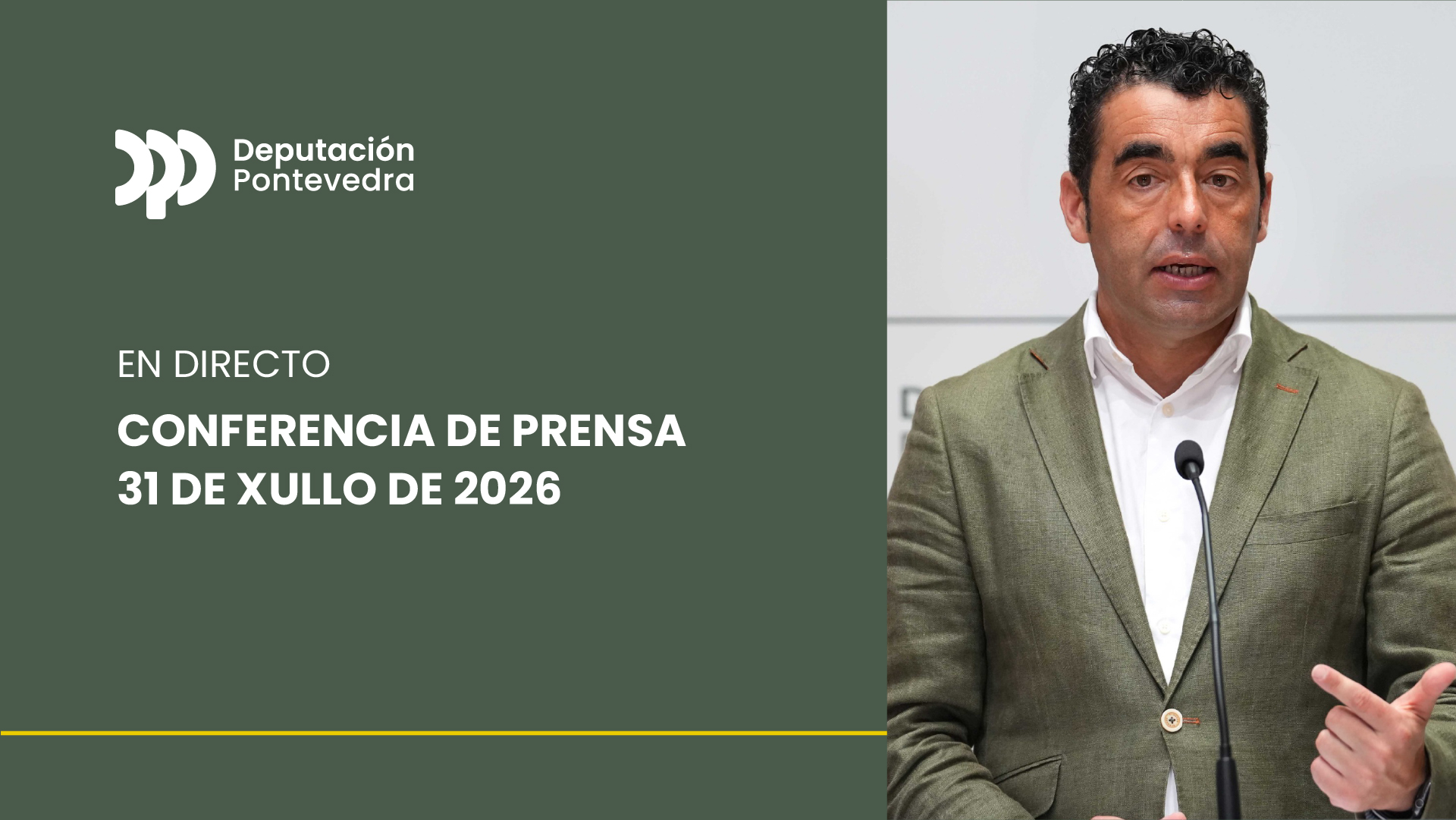 Conferencia de prensa do 31 de xullo de 2026 - 07/31/2026, 09:51:51