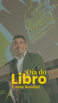 Dia do libro. Canta Rosalía!