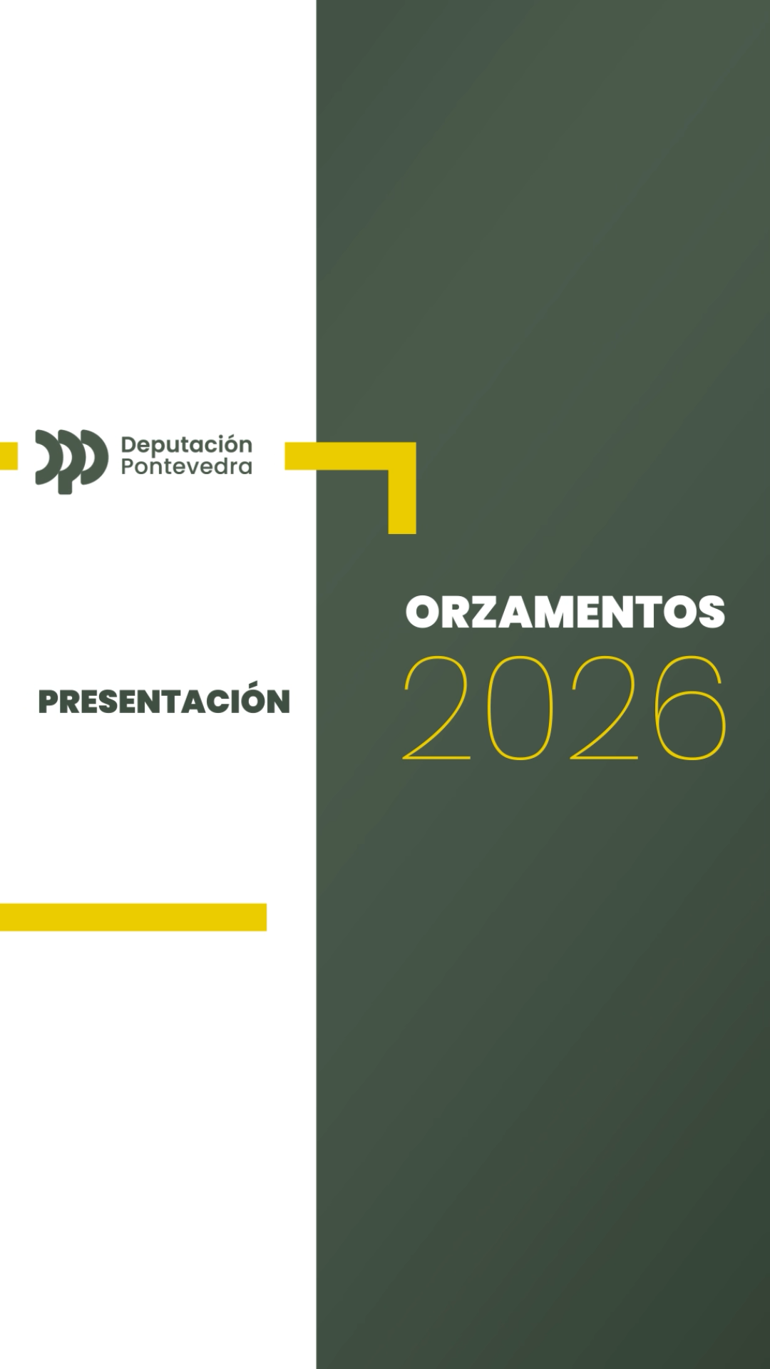 Orzamentos 2026