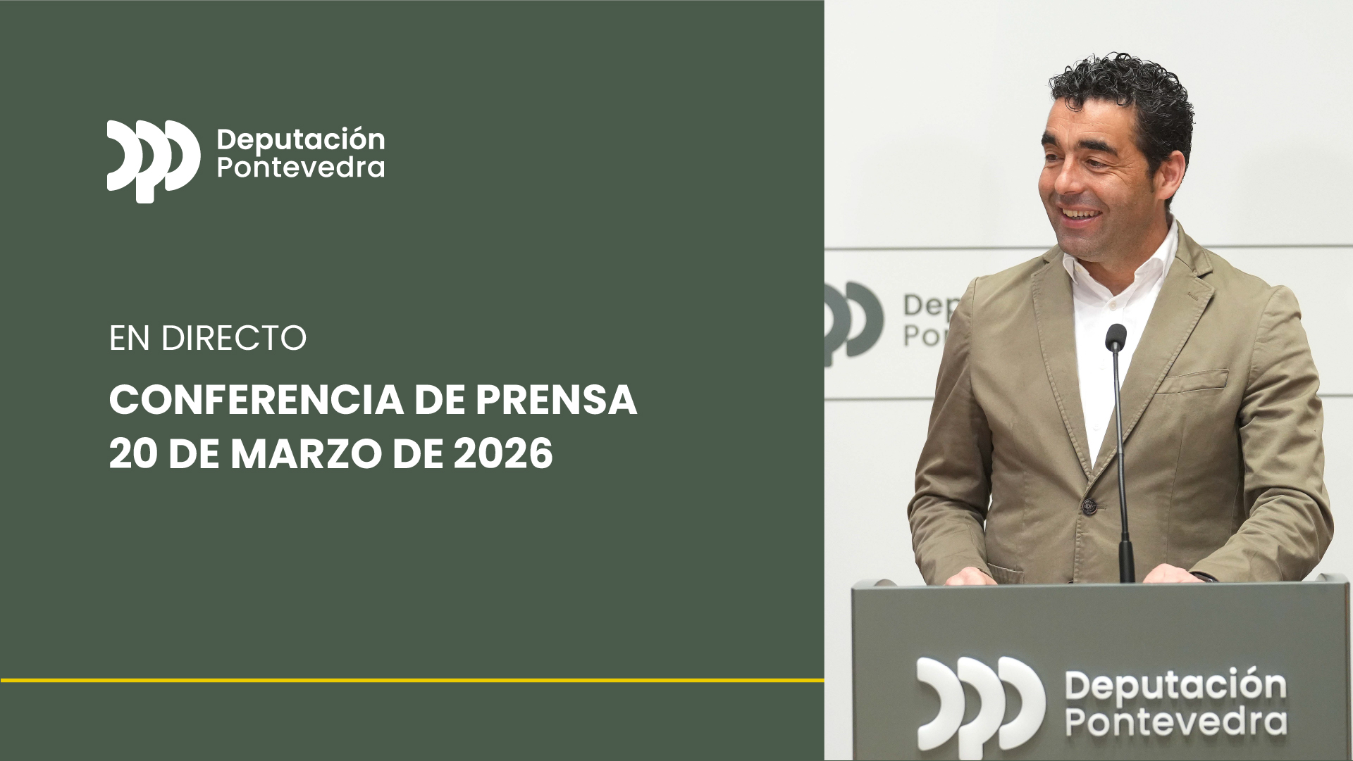 Conferencia de prensa do 20 de marzo de 2026