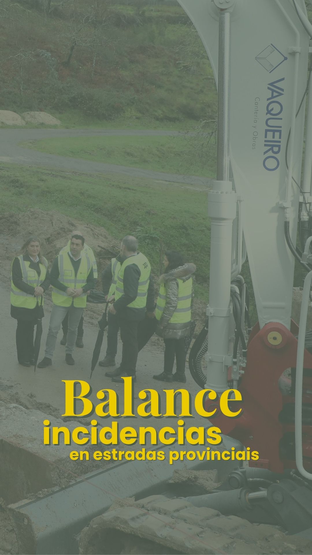 Balance incidencias nas estradas provinciais