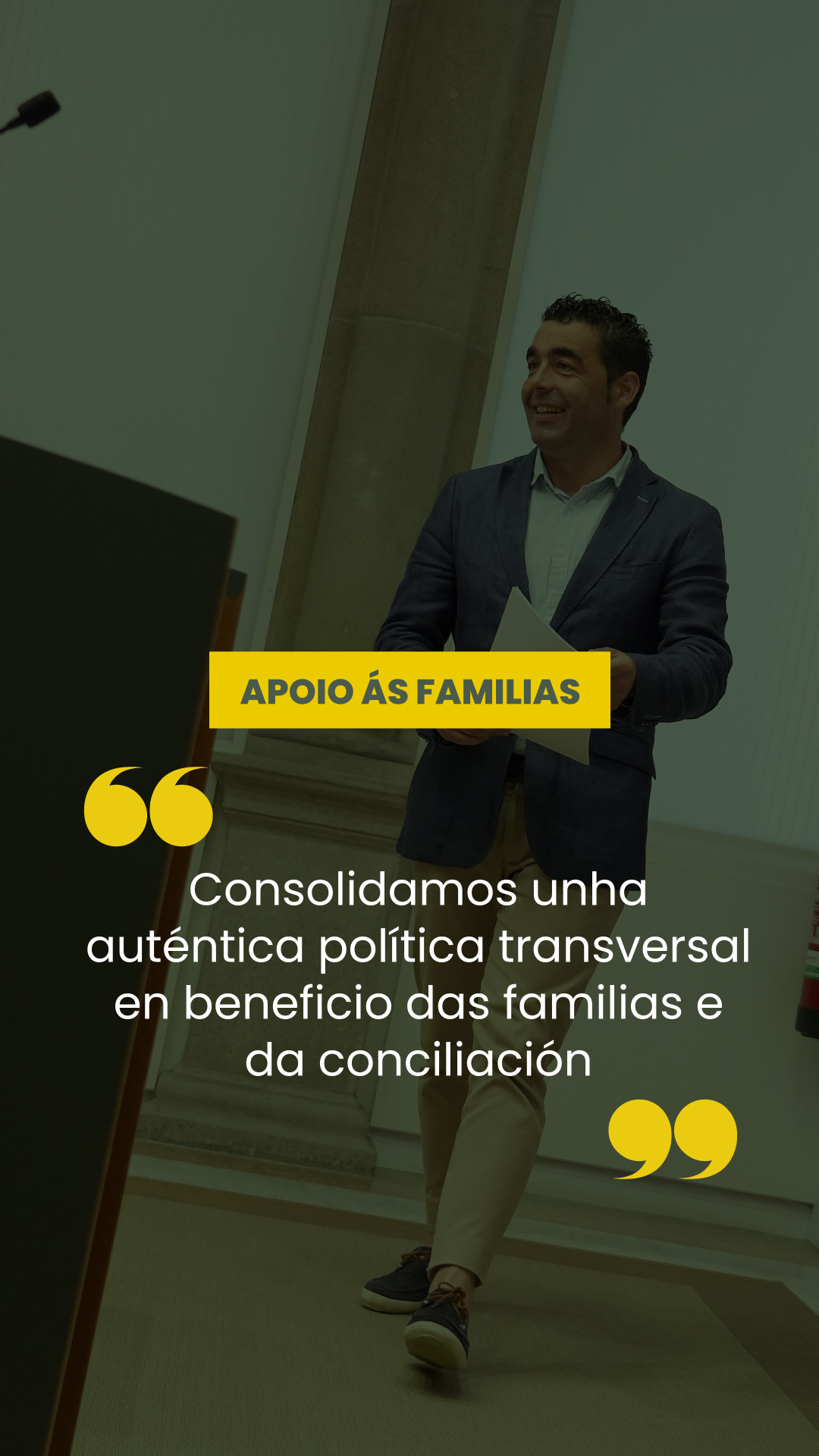 Conferencia de prensa do 6 de xullo de 2026. Apoio ás familias.